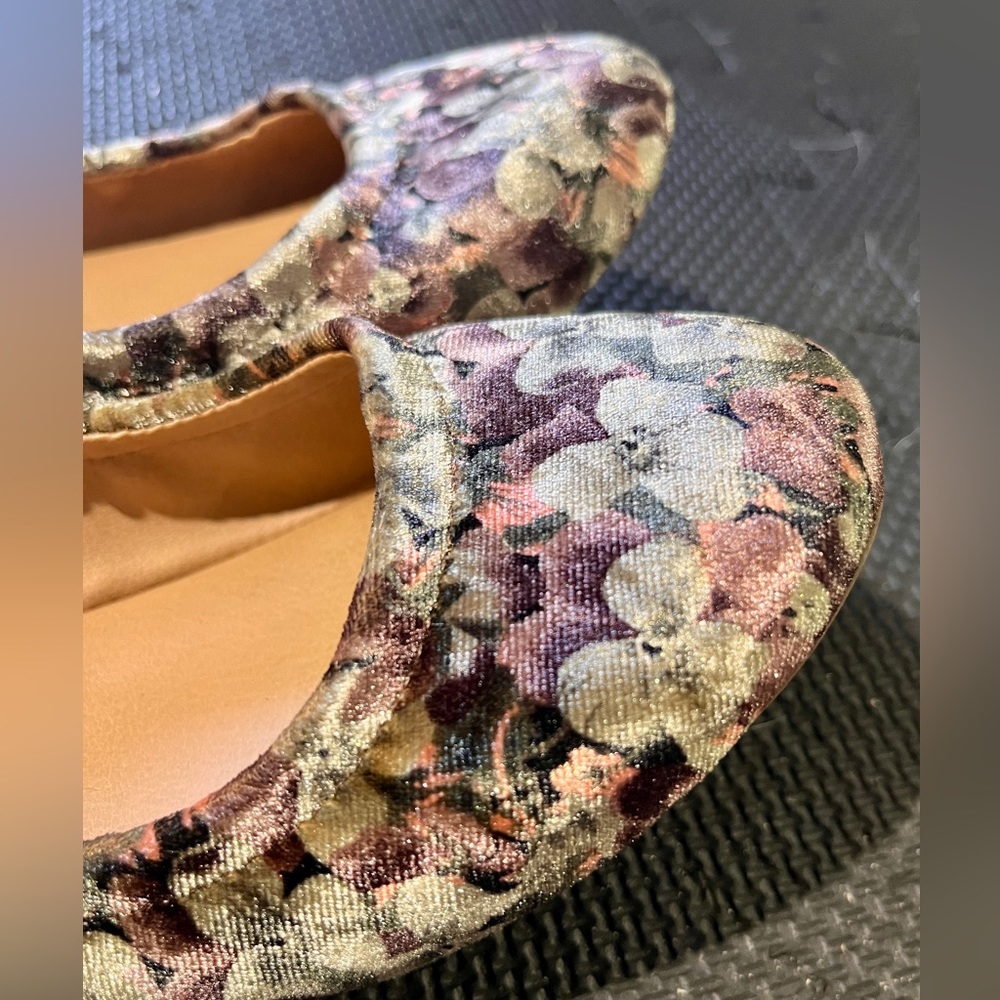 Velvet Ballet Flats
